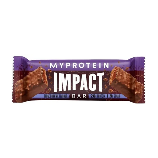 MyProtein Impact Fudge Brownie 64g foodpipe Rostock [Lebensmittel-Lieferservice Rostock]