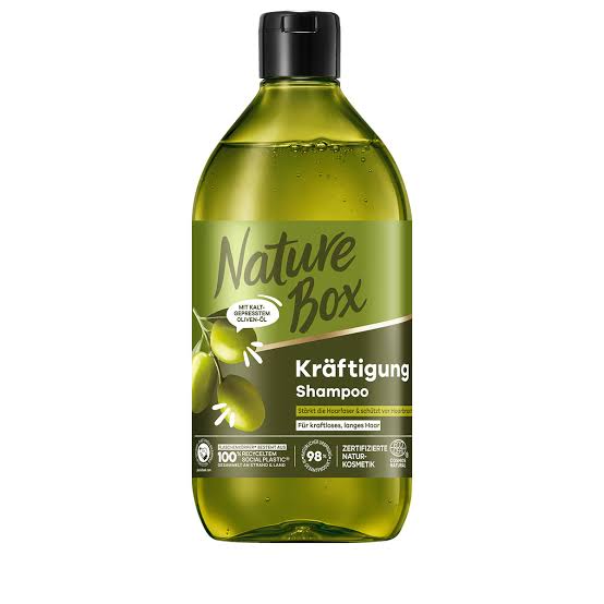 Nature Box Kräftigungs-Shampoo Oliven-Öl 385ml foodpipe [Lebensmittel-Lieferservice Rostock]