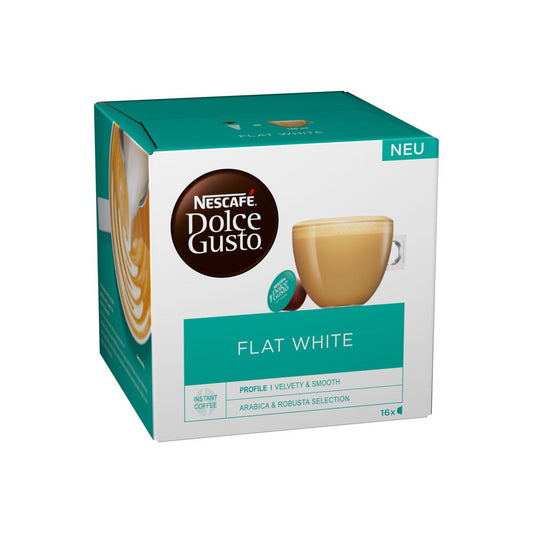 Nescafe Dolce Gusto Flat White 16ST 187,2g foodpipe [Lebensmittel-Lieferservice Rostock]