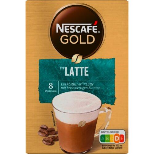 Nescafe Gold Latte 8ST 144g foodpipe [Lebensmittel-Lieferservice Rostock]