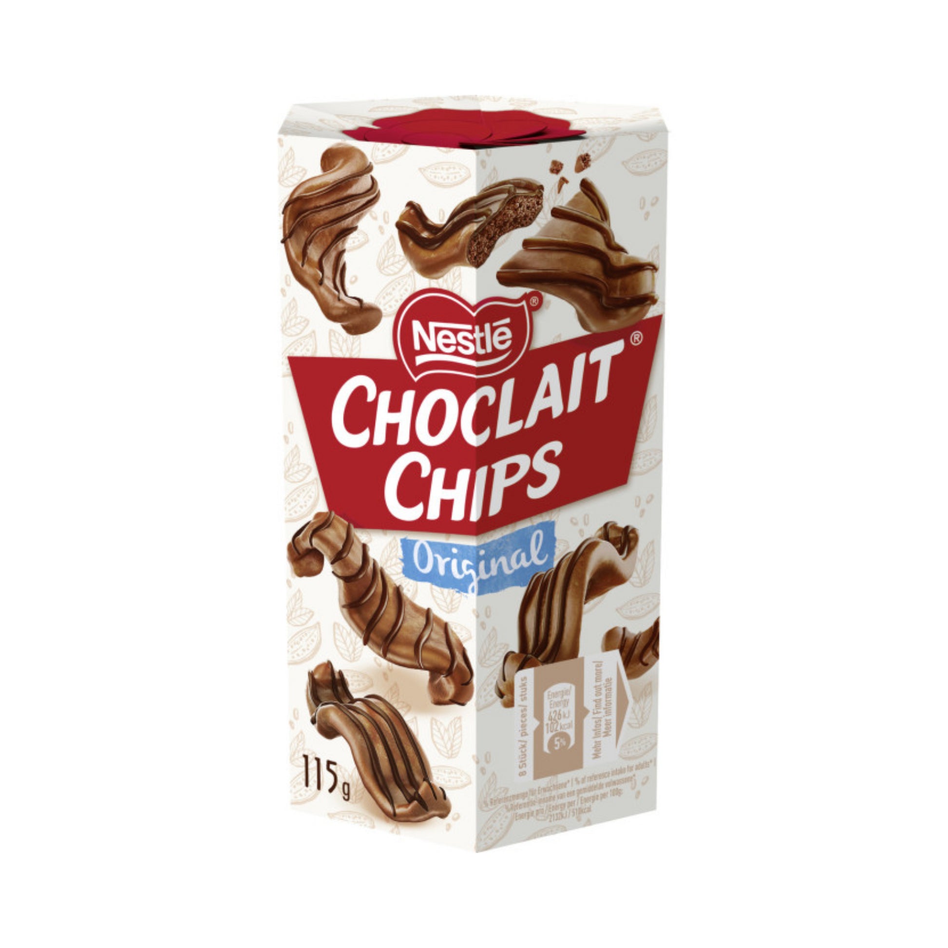 Nestle Choclait Chips Original 115g foodpipe [Lebensmittel-Lieferservice Rostock]