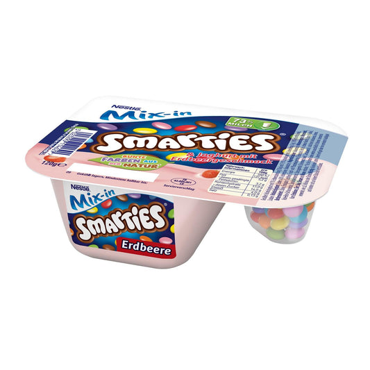 Nestle Erdbeerjoghurt&Smarties 120g foodpipe [Lebensmittel-Lieferservice Rostock]