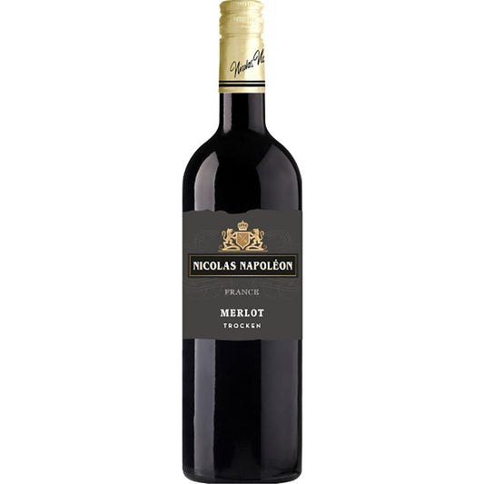 Nicolas Napoleon Merlot 0,75l foodpipe [Lebensmittel-Lieferservice Rostock]