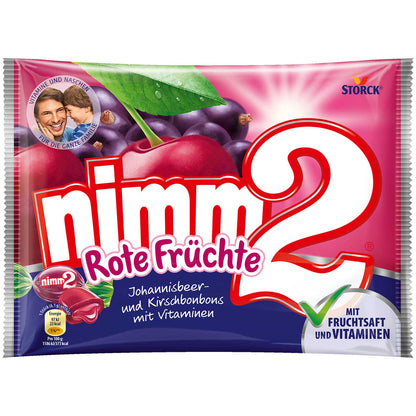 Nimm2 Bonbons Rote Früchte 240g foodpipe [Lebensmittel-Lieferservice Rostock]