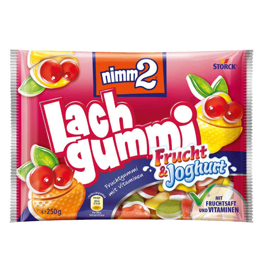 Nimm2 Lachgummi Frucht&Joghurt 250g foodpipe [Lebensmittel-Lieferservice Rostock]