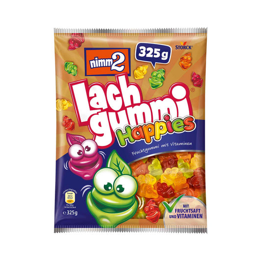 Nimm2 Lachgummi Happies 325g foodpipe [Lebensmittel-Lieferservice Rostock]