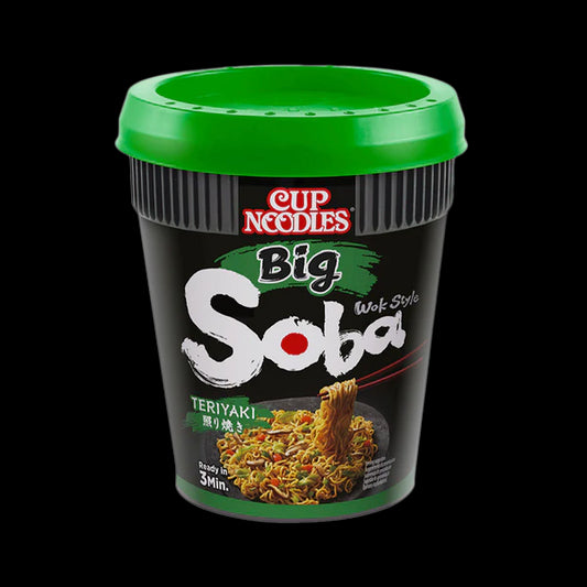 Nissin Soba Cup Big Teriyaki 113g foodpipe [Lebensmittel-Lieferservice Rostock]