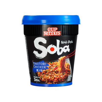 Nissin Soba Cup Yakitori Chicken 89g foodpipe [Lebensmittel-Lieferservice Rostock]