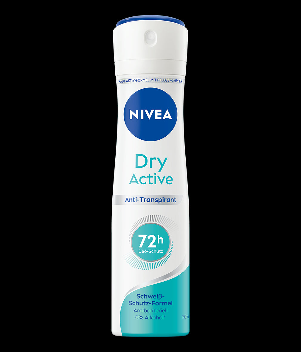 Nivea Deospray Dry Active Antitranspirant 150ml foodpipe [Lebensmittel-Lieferservice Rostock]