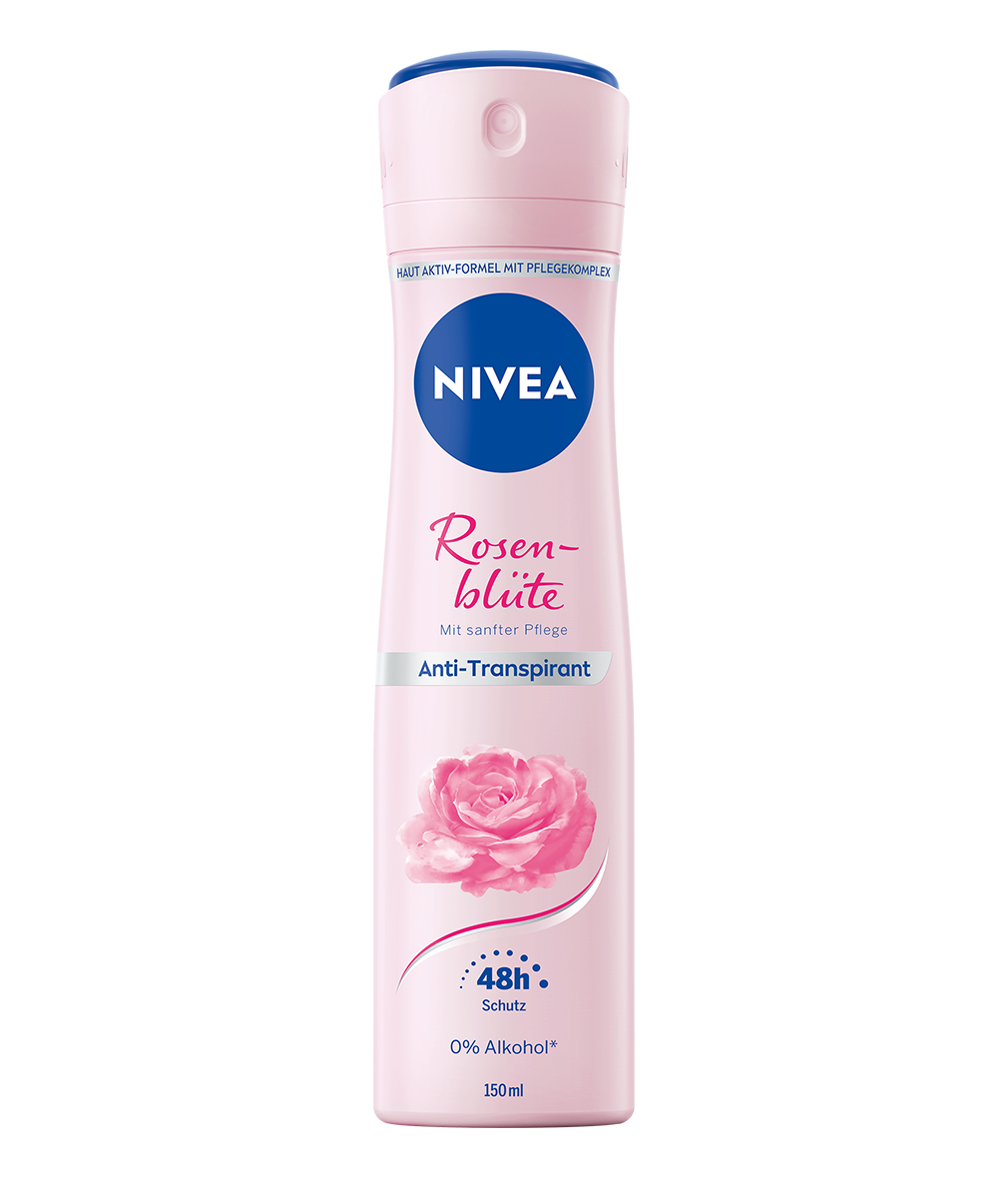 Nivea Deospray Rosenblüte Antitranspirant 150ml foodpipe [Lebensmittel-Lieferservice Rostock]