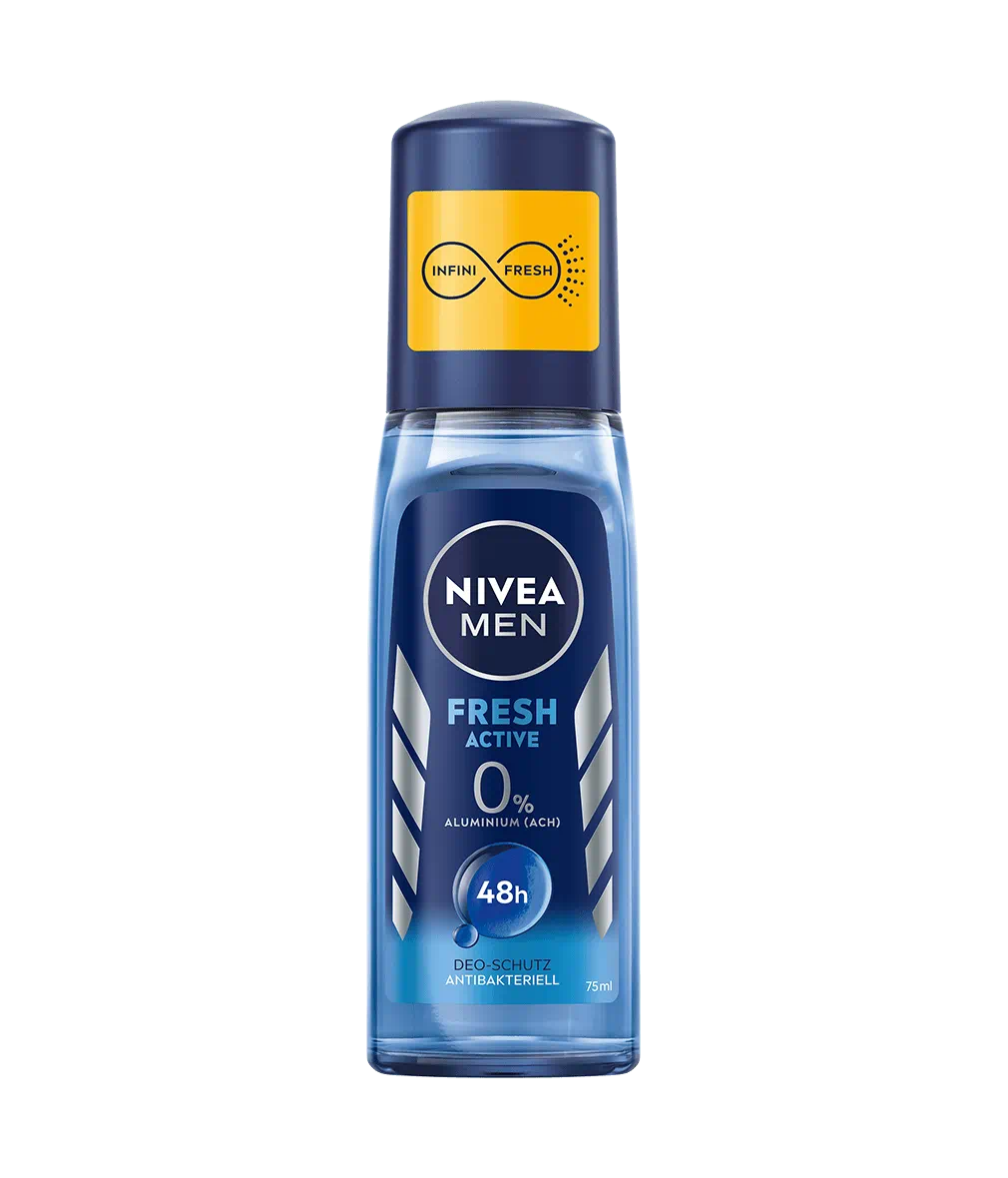 Nivea Men Deo Zerstäuber Fresh Active 75ml foodpipe [Lebensmittel-Lieferservice Rostock]