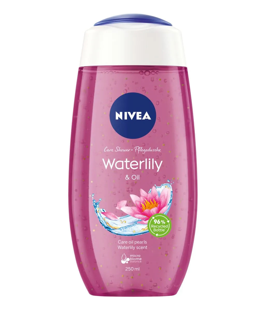 Nivea Pflegedusche Waterlily&Oil 250ml foodpipe [Lebensmittel-Lieferservice Rostock]