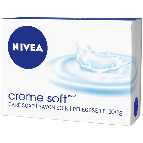 Nivea Pflegeseife Creme Soft 100g foodpipe [Lebensmittel-Lieferservice Rostock]