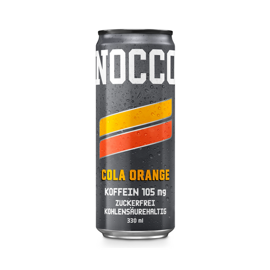 Nocco Black Cola Orange 0,33l DPG foodpipe [Lebensmittel-Lieferservice Rostock]