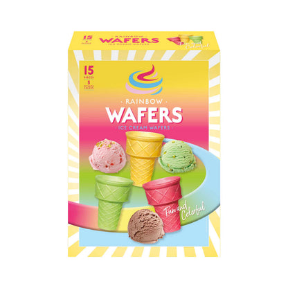 Nordthy Rainbow Wafers 80g foodpipe Rostock [Lebensmittel-Lieferservice Rostock]