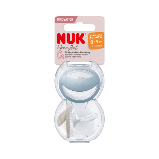 Nuk Beruhigungssauger Mommyfeel Silikon sortiert Gr.1 2ST foodpipe [Lebensmittel-Lieferservice Rostock]