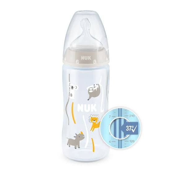 Nuk First Choice + Flasche Temperature Control 300ml foodpipe [Lebensmittel-Lieferservice Rostock]