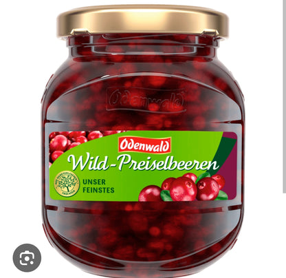 Odenwald Wild-Preiselbeeren 220g foodpipe [Lebensmittel-Lieferservice Rostock]