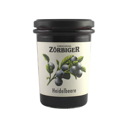 Original Zörbiger Heidelbeer Fruchtaufstrich 255g foodpipe [Lebensmittel-Lieferservice Rostock]