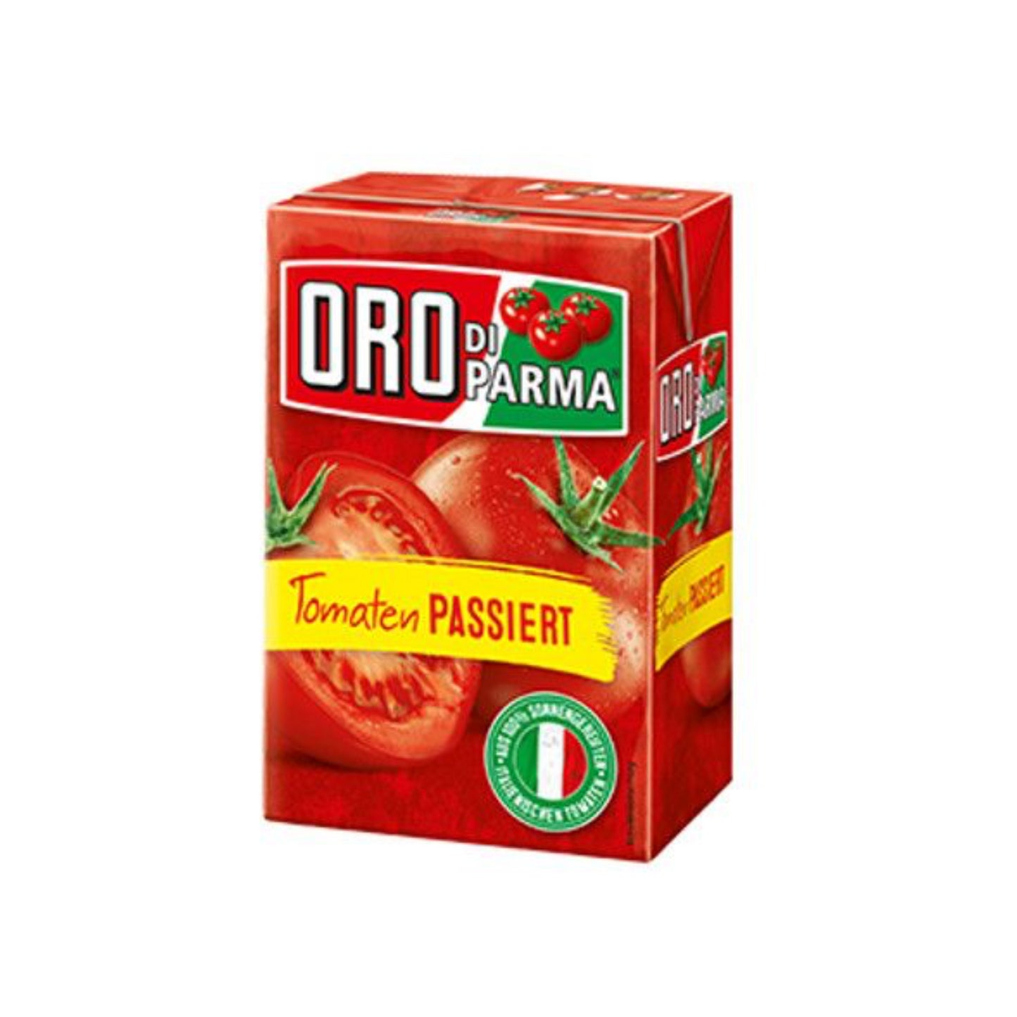 Oro di Parma Tomaten passiert Tetrapack 400g foodpipe [Lebensmittel-Lieferservice Rostock]