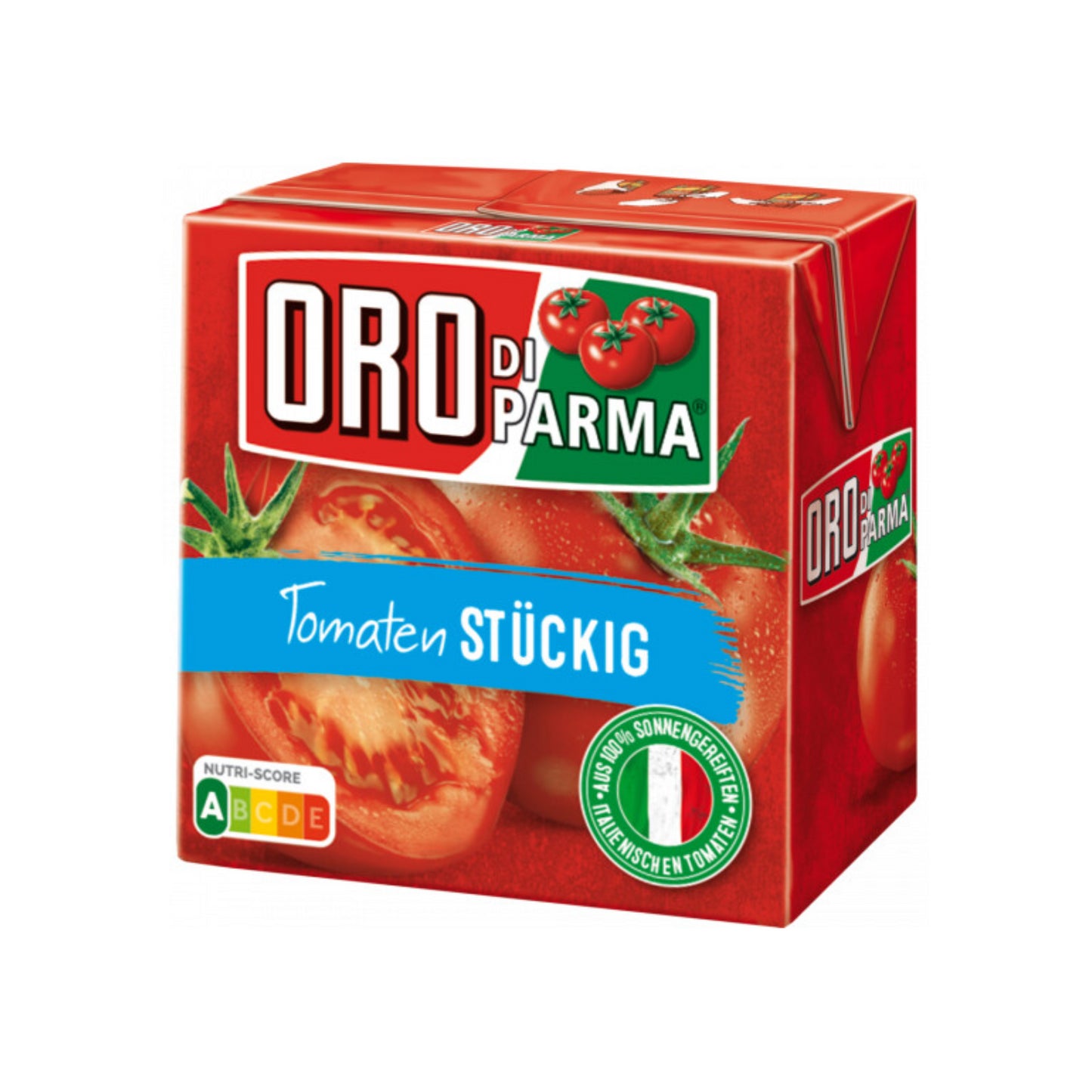 Oro di Parma Tomaten stückig 250g foodpipe [Lebensmittel-Lieferservice Rostock]
