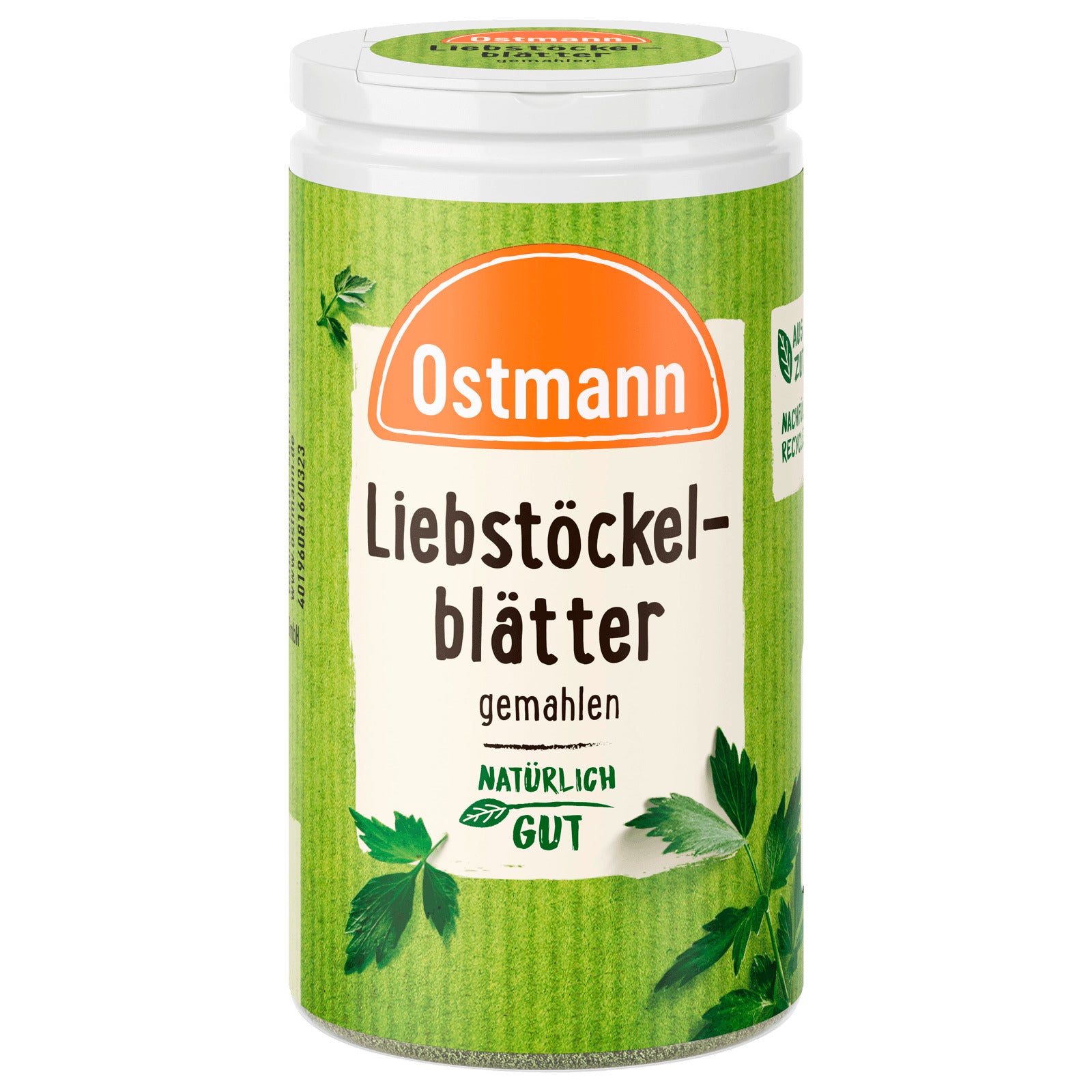 Ostmann Liebstöckelblätter gemahlen 30g foodpipe [Lebensmittel-Lieferservice Rostock]
