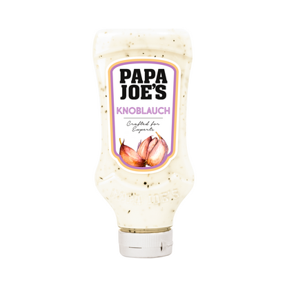 Papa Joe's Knoblauch-Sauce 300ml foodpipe [Lebensmittel-Lieferservice Rostock]