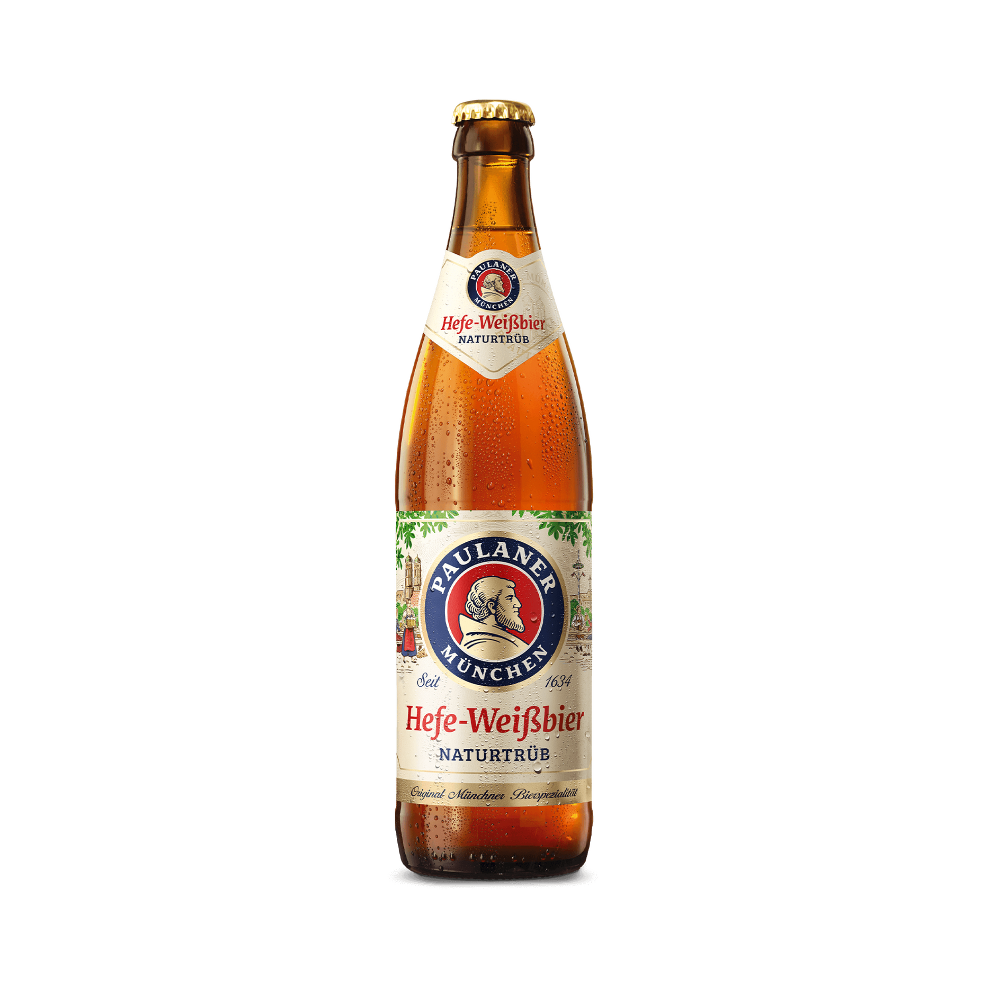 Paulaner Hefe Weißbier Naturtrüb 0,5l MW foodpipe [Lebensmittel-Lieferservice Rostock]