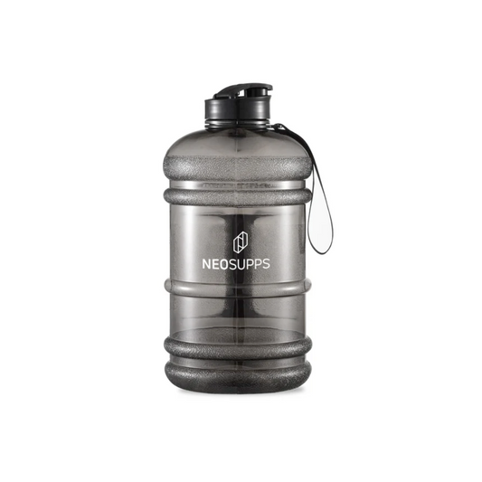 Neosupps Trinkflasche anthrazit 2,2l