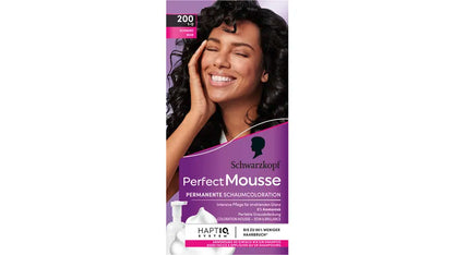 Perfect Mousse Permanente Schaumcoloration 200/1-0 schwarz foodpipe [Lebensmittel-Lieferservice Rostock]