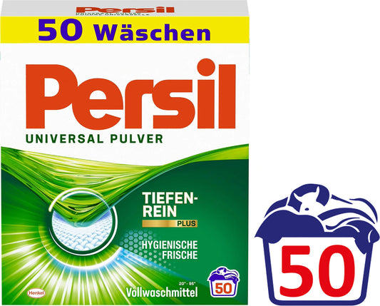 Persil Universal Pulver 50WL 3kg foodpipe Rostock [Lebensmittel-Lieferservice Rostock]