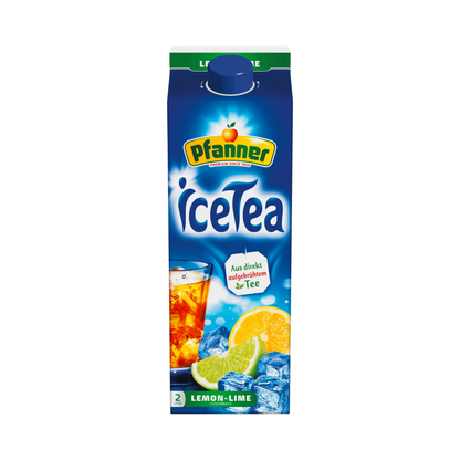 Pfanner Eistee Lemon-Lime 2l foodpipe [Lebensmittel-Lieferservice Rostock]
