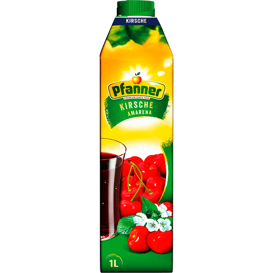 Pfanner Kirsch Getränk 1l EW foodpipe [Lebensmittel-Lieferservice Rostock]