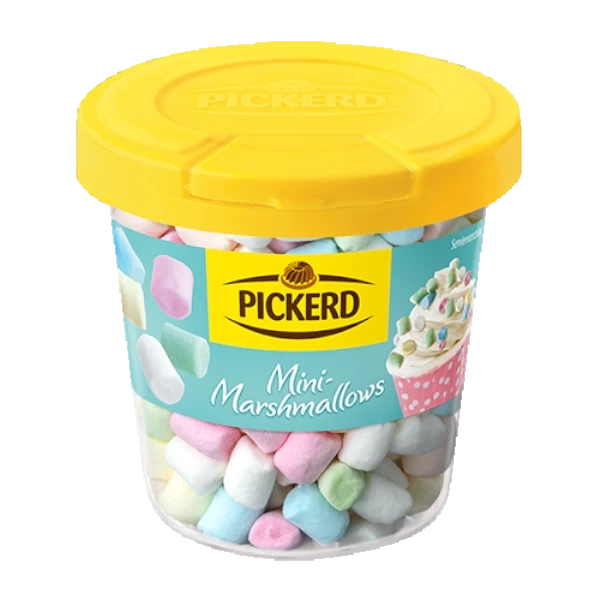 Pickerd Mini-Marshmallows bunt 25g foodpipe [Lebensmittel-Lieferservice Rostock]