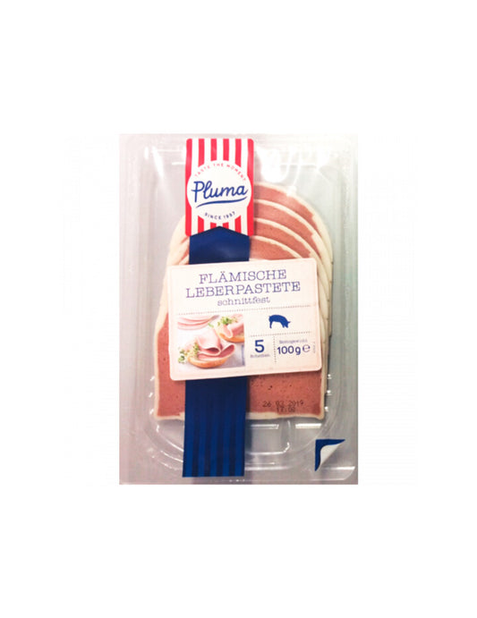 Pluma Flämische Leberpastete 100g foodpipe [Lebensmittel-Lieferservice Rostock]