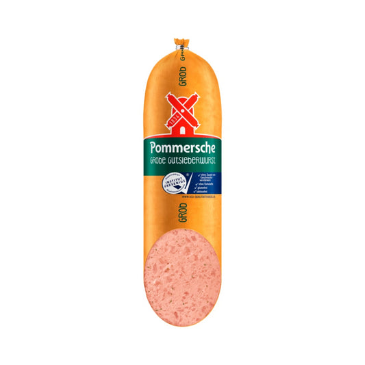 Pommersche Gutsleberwurst grob ca.1,25kg foodpipe [Lebensmittel-Lieferservice Rostock]