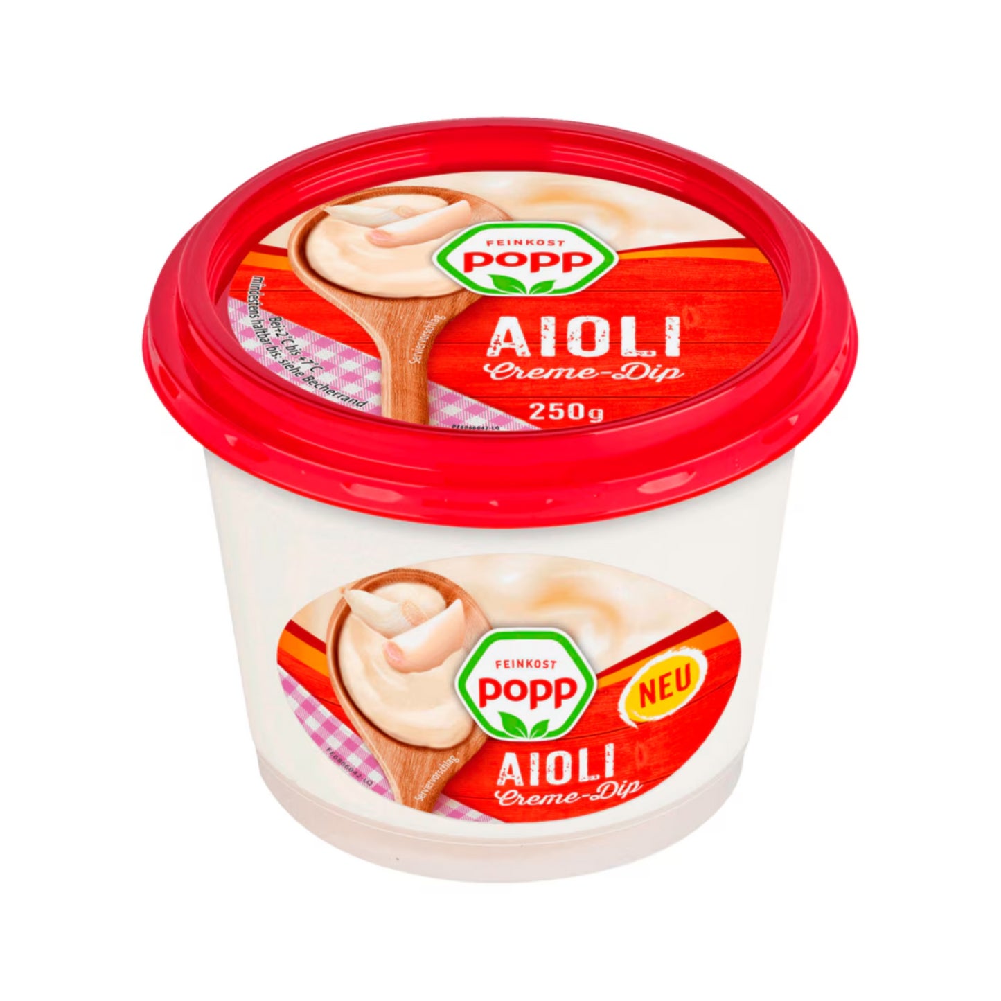 Popp Aioli Creme-Dip 250g foodpipe Rostock [Lebensmittel-Lieferservice Rostock]