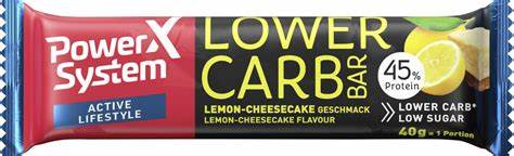 Power System Active Lifestyle Lower Carb Bar Lemon Cheesecake 40g foodpipe [Lebensmittel-Lieferservice Rostock]