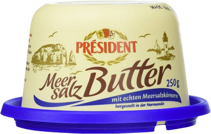 President La Motte Butter Meersalz 250g foodpipe [Lebensmittel-Lieferservice Rostock]