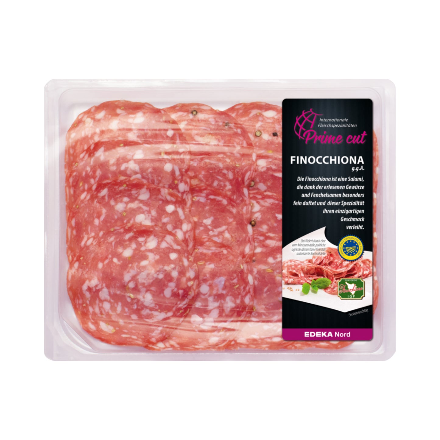 Prime Cut Finocchiona 100g foodpipe [Lebensmittel-Lieferservice Rostock]