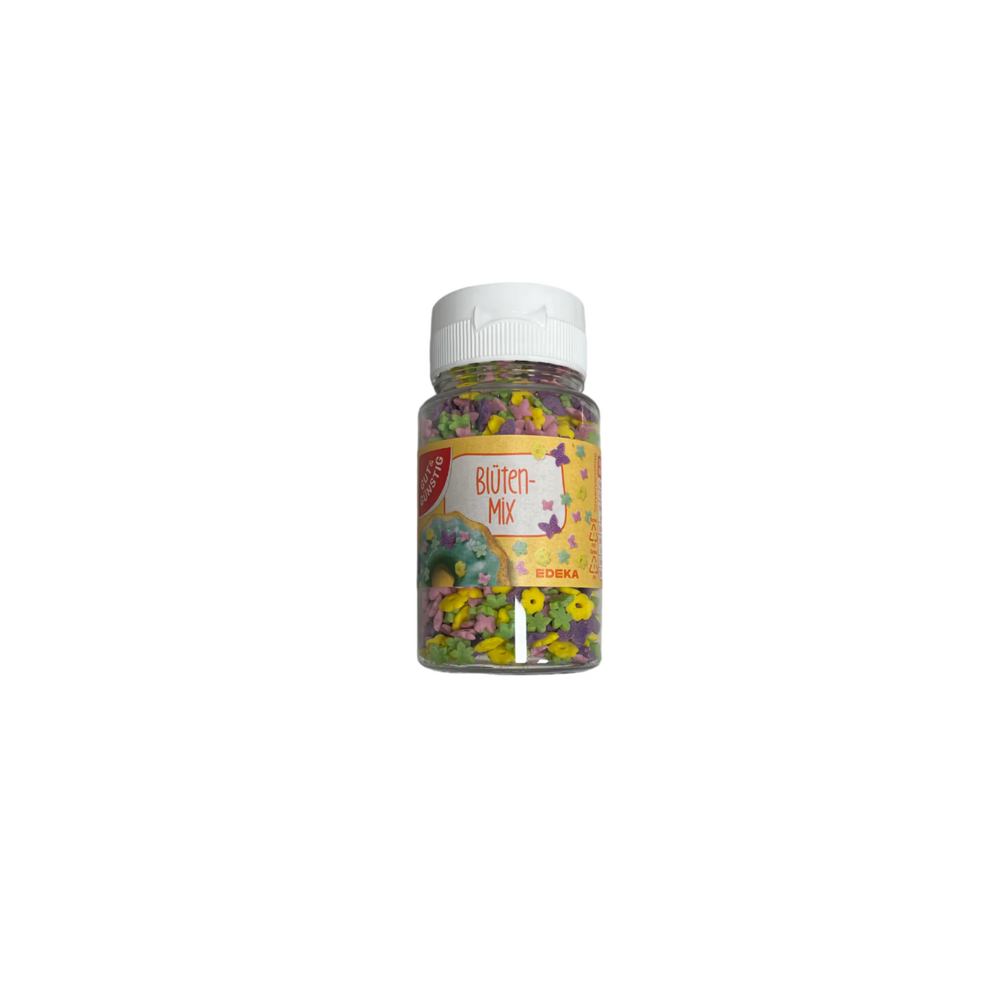 GUT&GÜNSTIG Zuckerstreudekor Blütenmix 60g