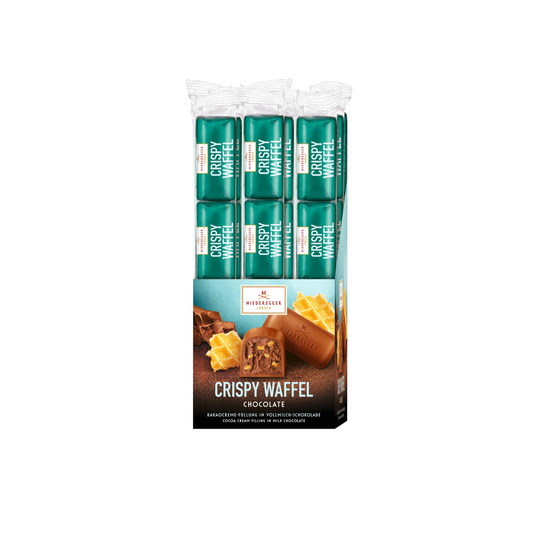 Niederegger Crispy Waffel Riegel in Vollmilch-Schokolade 50g