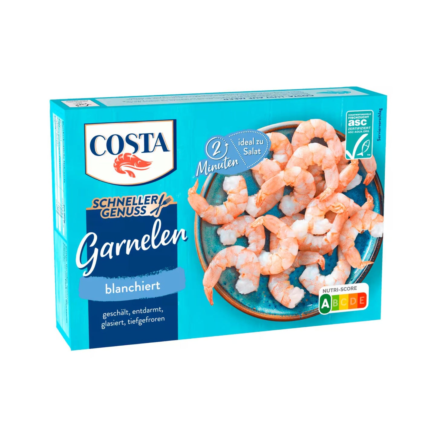 Costa ASC Garnelen blanchiert 200g