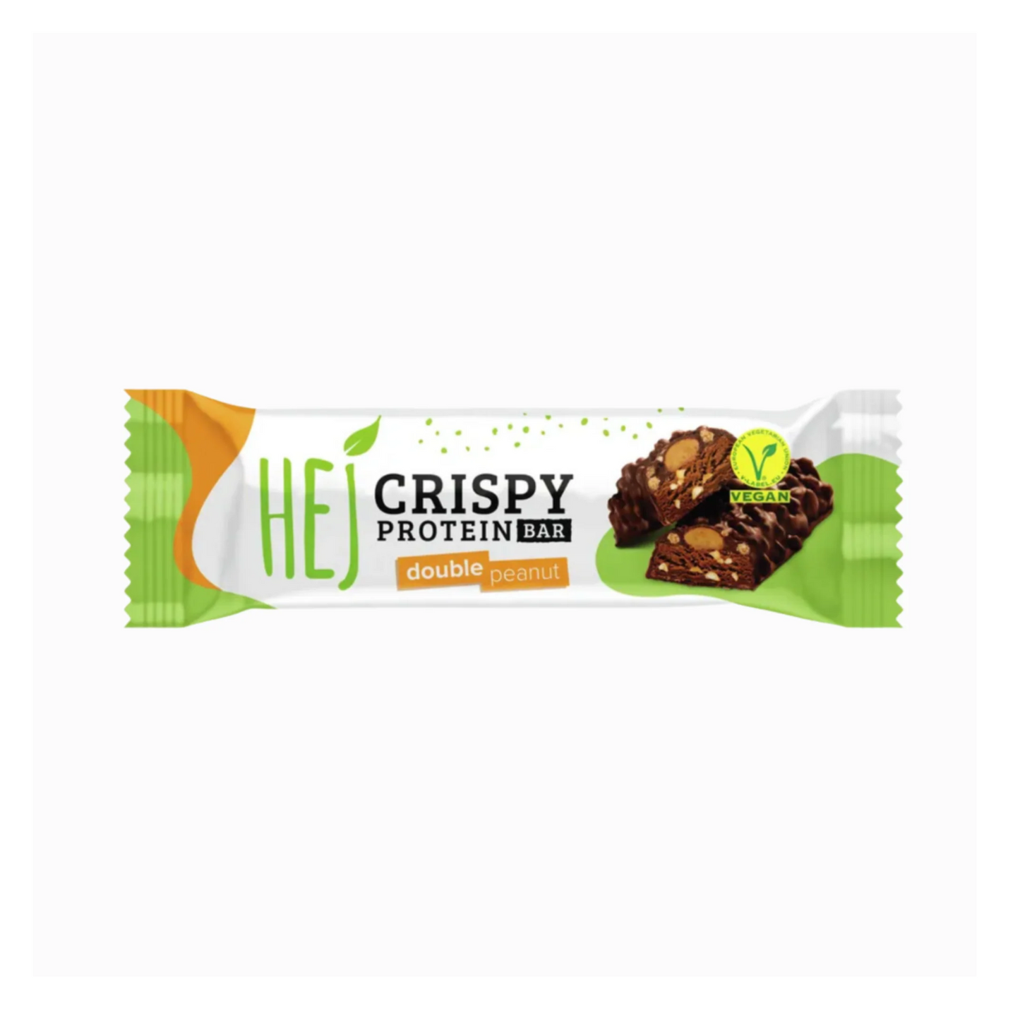 Hej Vegan Crispy Double Peanut Riegel 45g