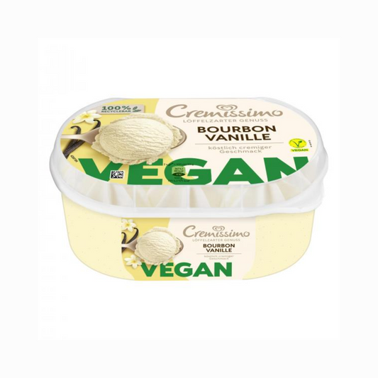 Langnese Cremissimo Bourbon Vanille Eis vegan 825ml