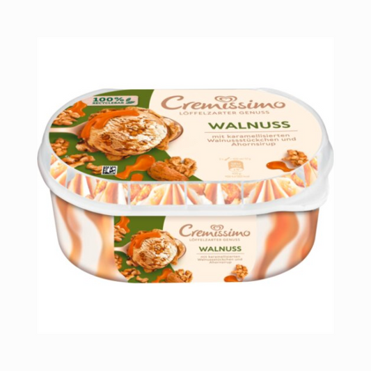 Langnese Cremissimo Walnuss Eis 825ml