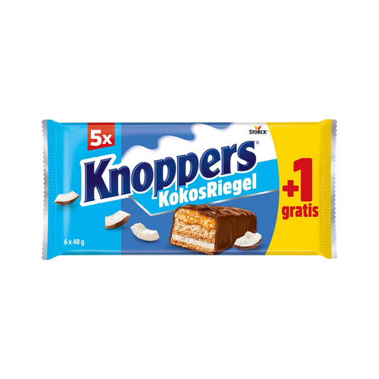 Knoppers Riegel Kokos 5+1ST 240g