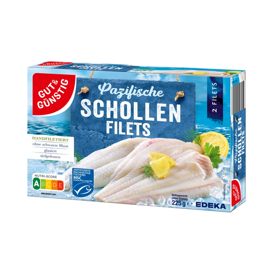 MSC GUT&GÜNSTIG Pazifische Schollenfilets natur 225g
