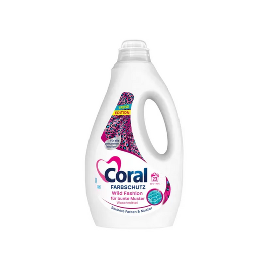 Coral Flüssigwaschmittel Farbschutz für bunte Muster 23WL 1,15l