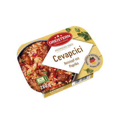 Dreistern Cevapcici Reistopf mit Gemüsepaprika 280g